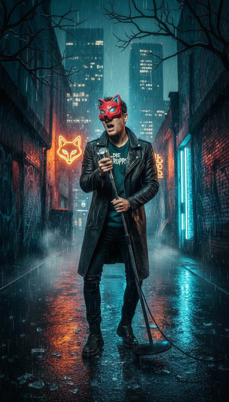 Fuchs im Neonlicht cover art
