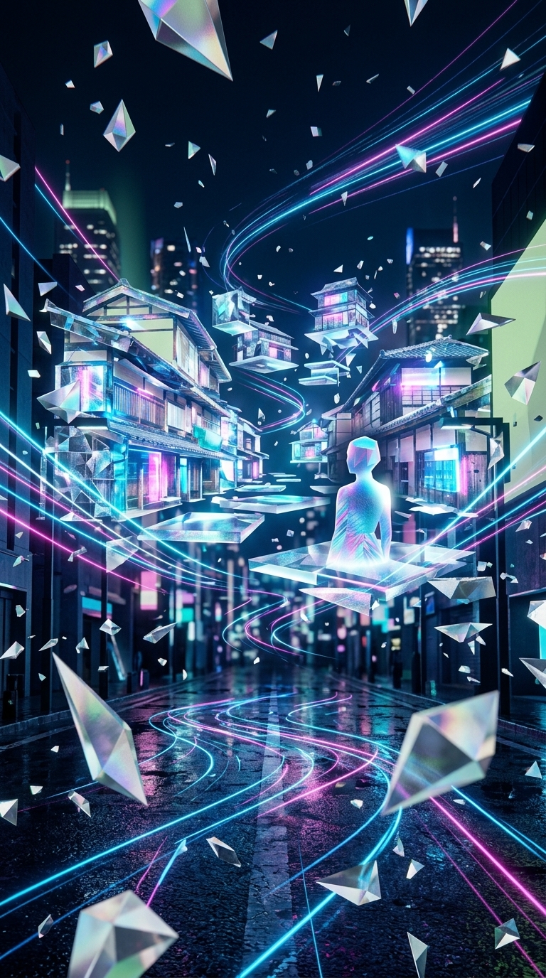 夜更けの蜃気楼