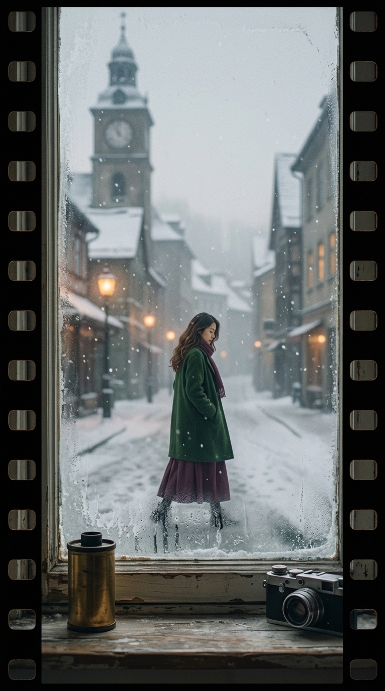 窓越しのフィルム