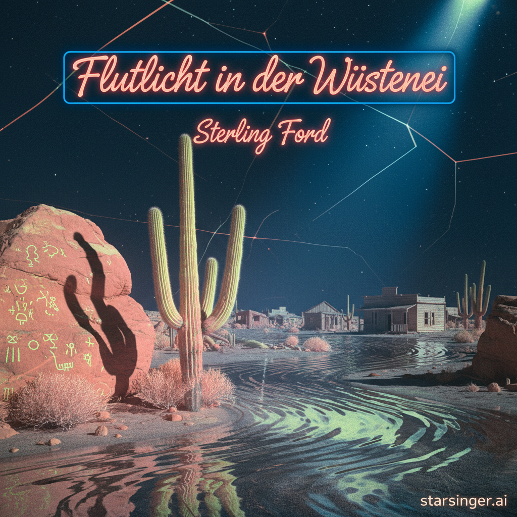 Flutlicht in der Wüstenei