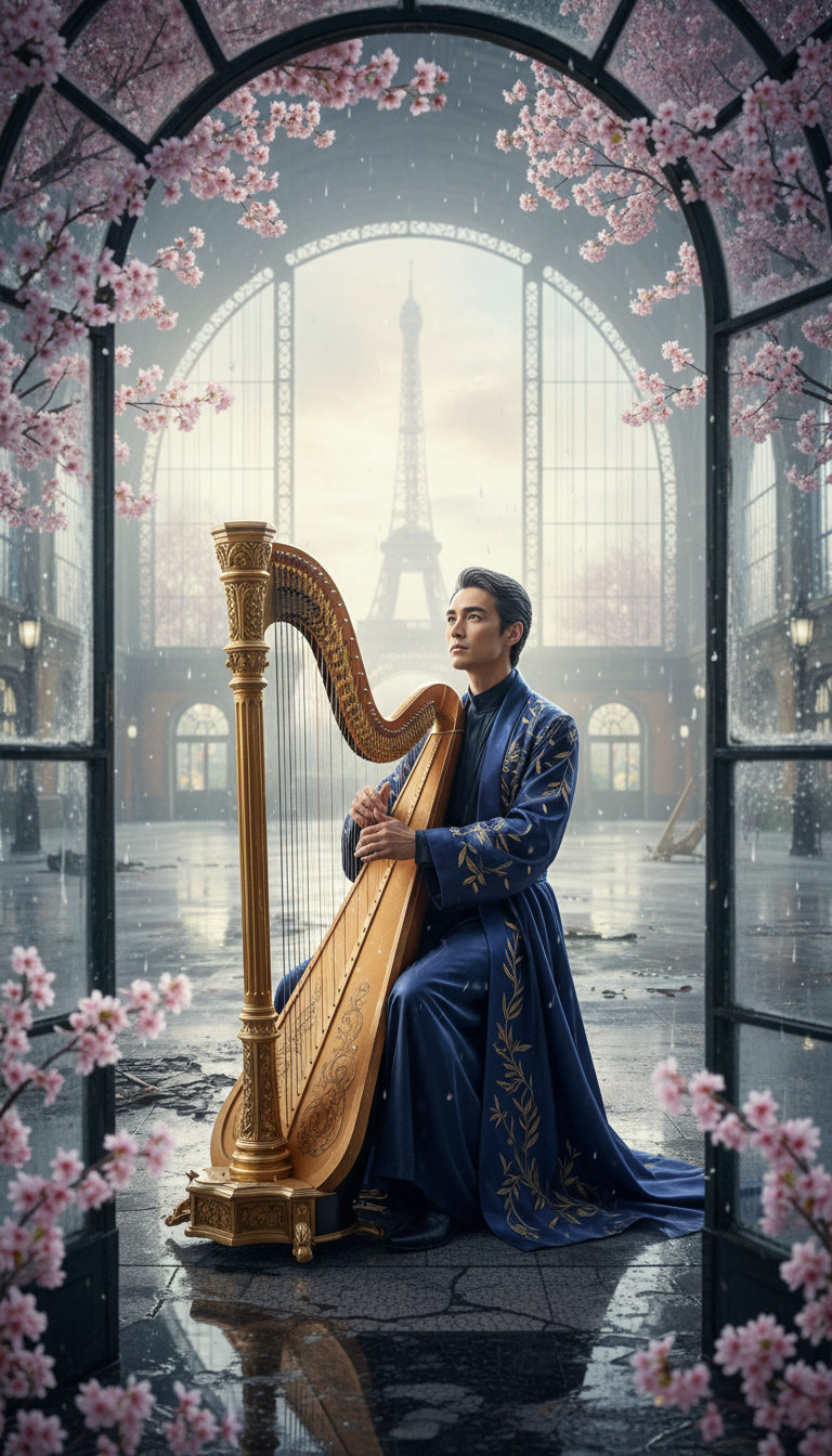 Danses Sacree et Profane for Harp and Orchestra cover art