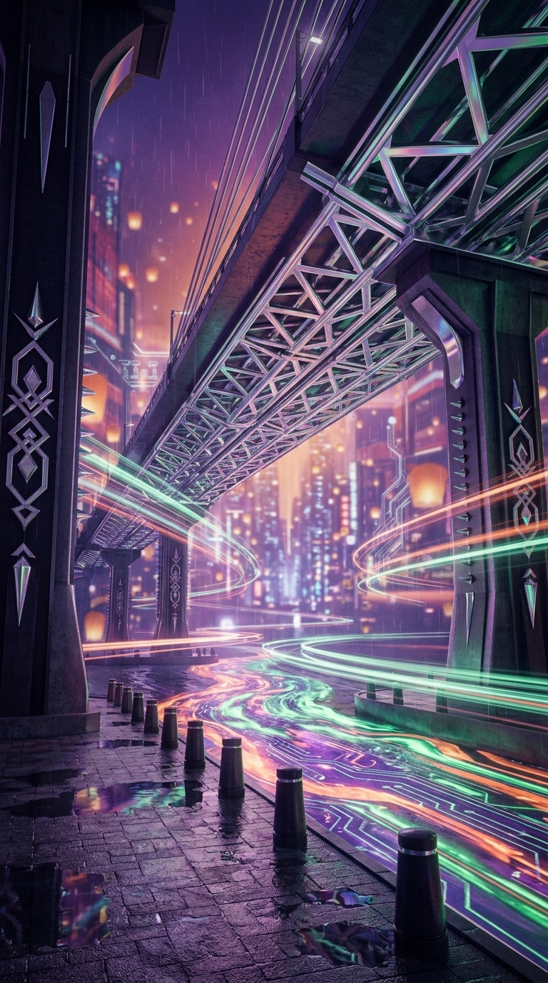 桥下流光 (Bridge's Flowing Light)