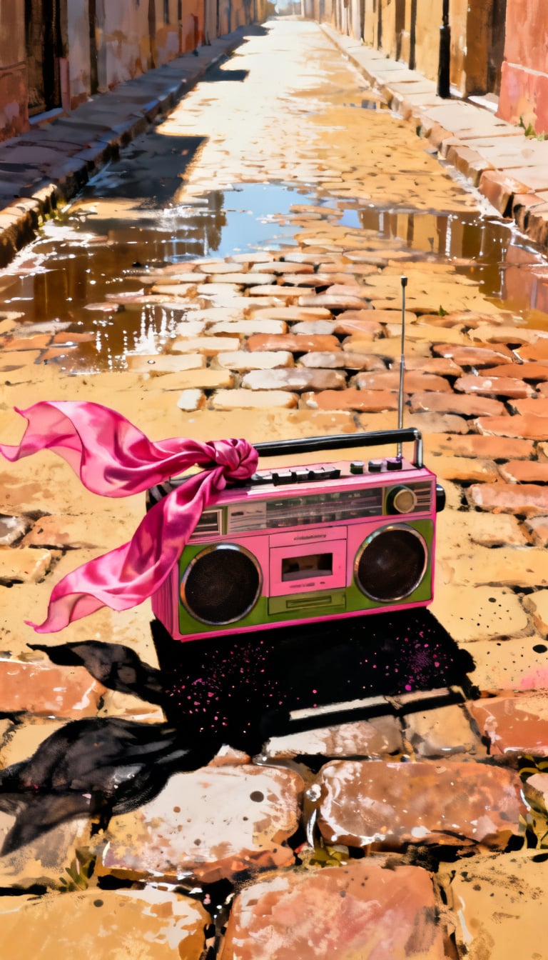 Mưa Qua Phố Vắng cover art