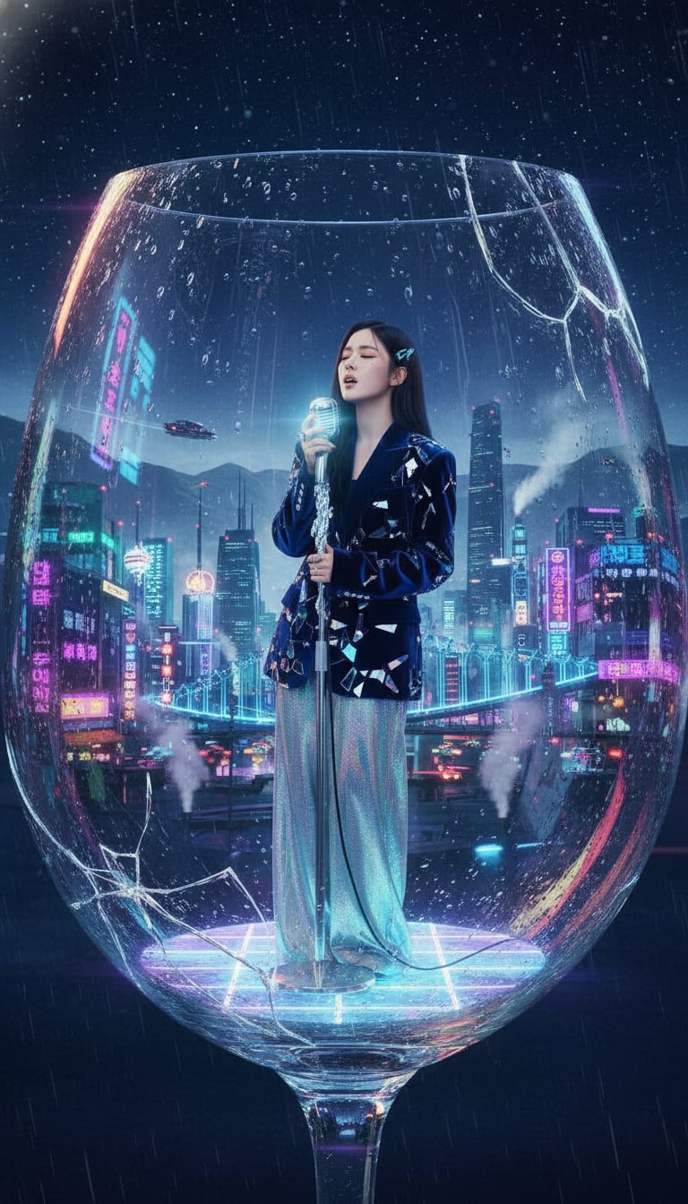 유리 잔 속의 도시 by Goo Hyari (구히아리) cover art