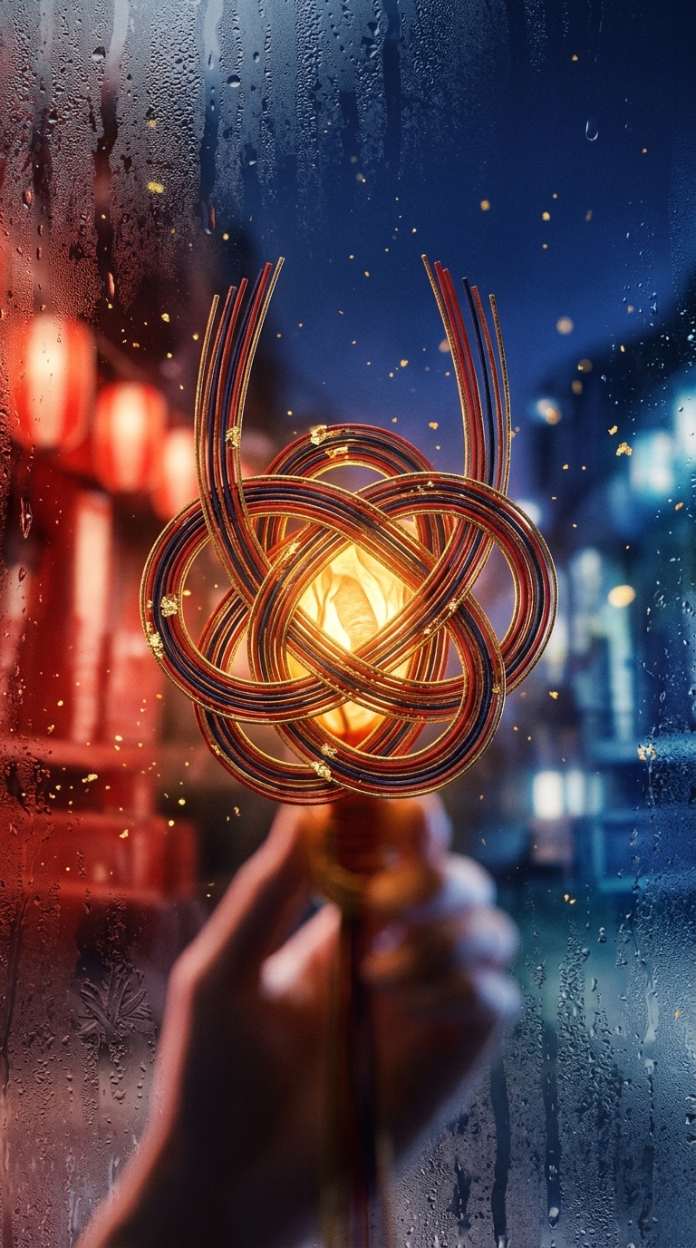 結び目の明かり