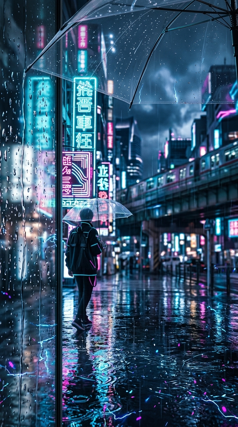 火曜日の雨模様