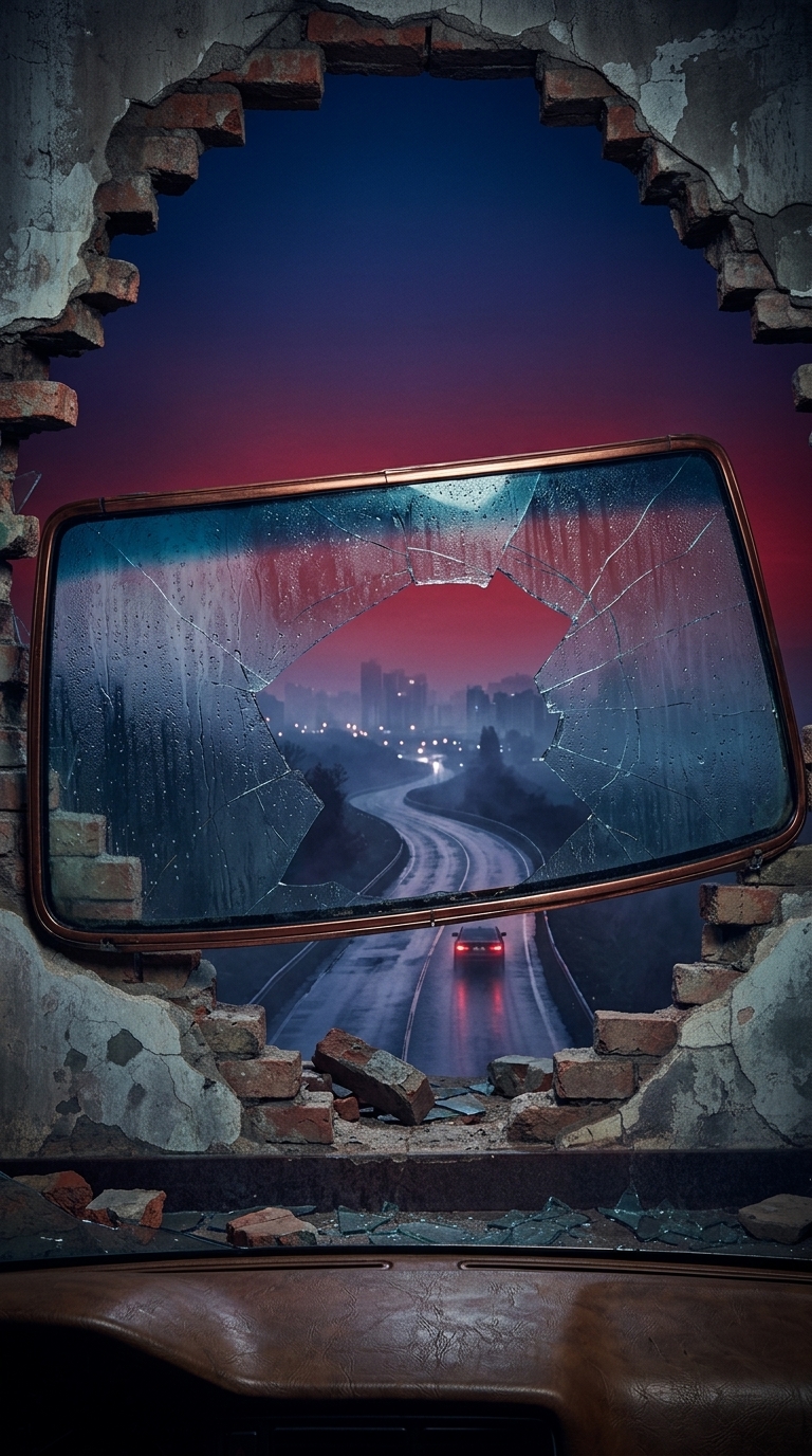 차창 너머의 틈