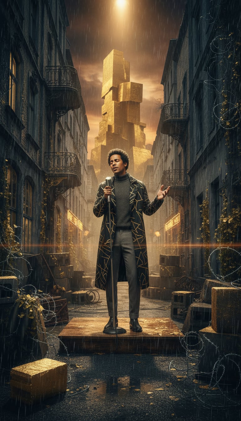 Goldener Beton cover art