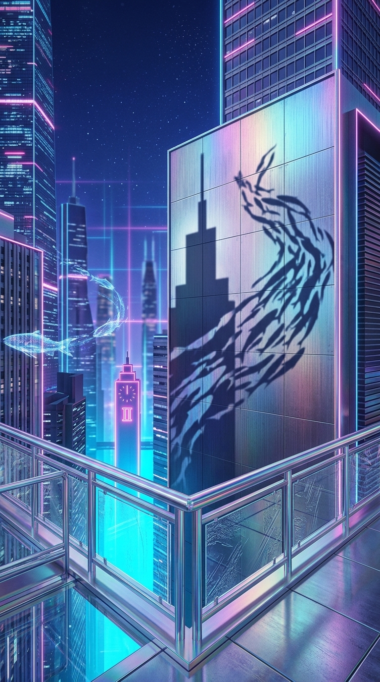 두 시의 그림자