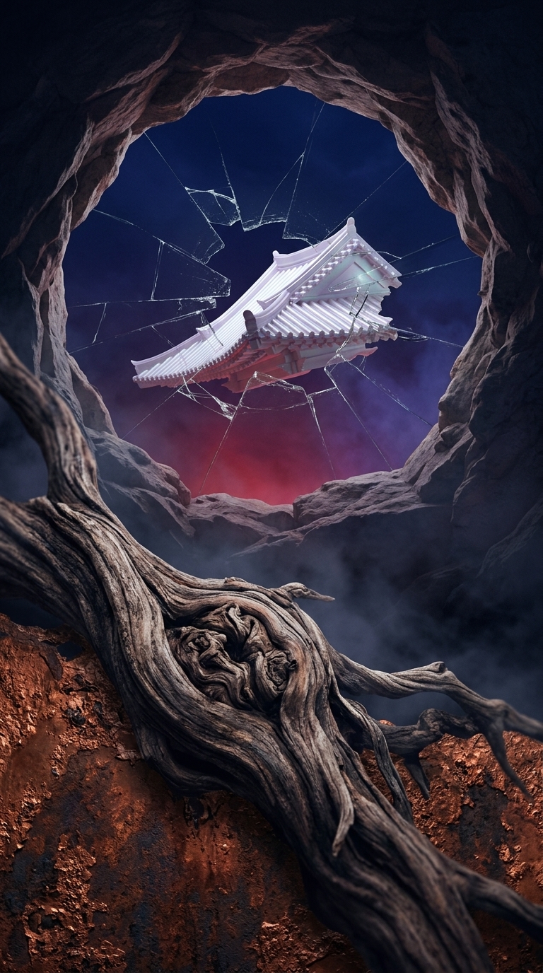 옹이 박힌 어둠