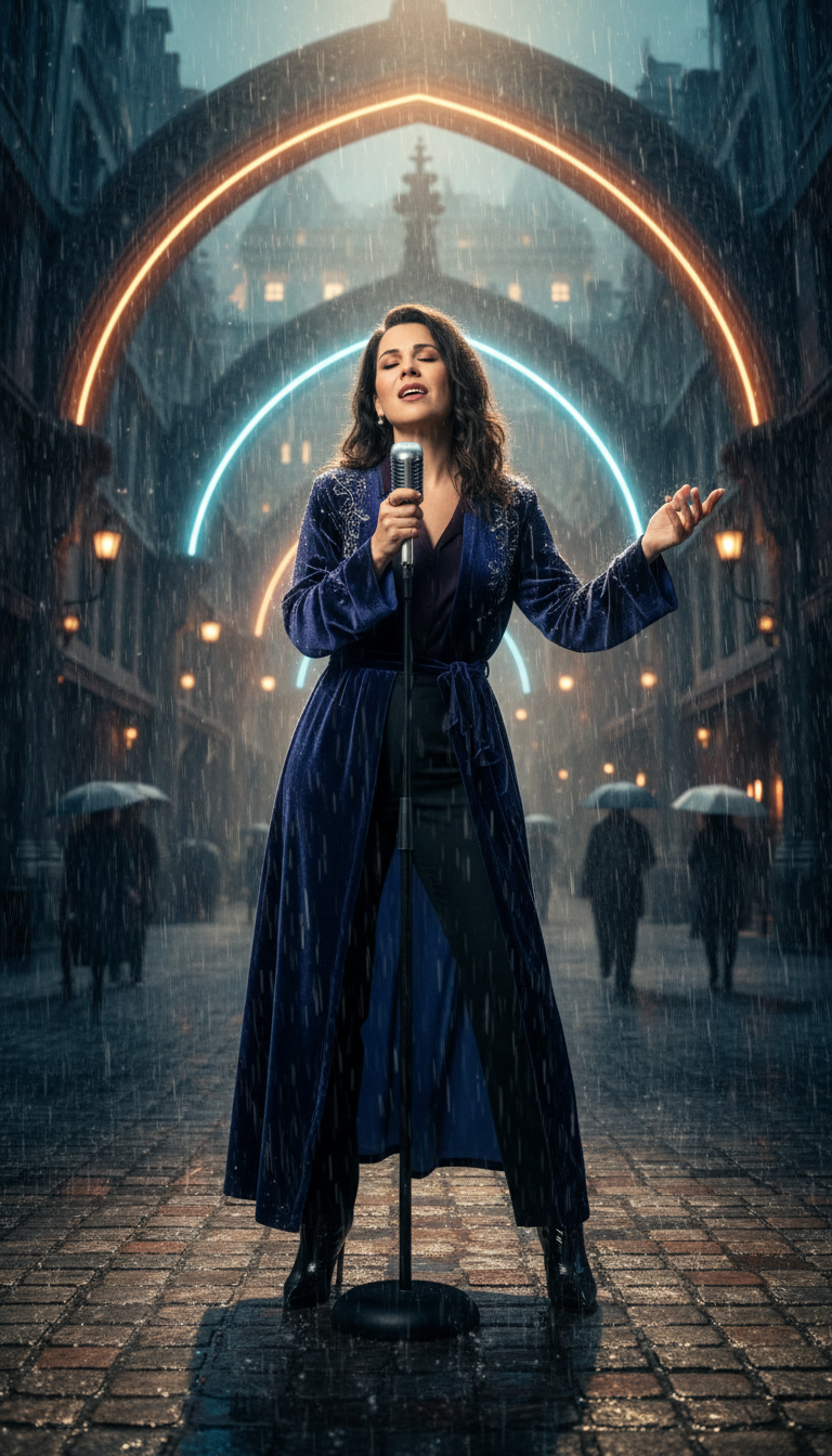 Rain-Washed Keystone