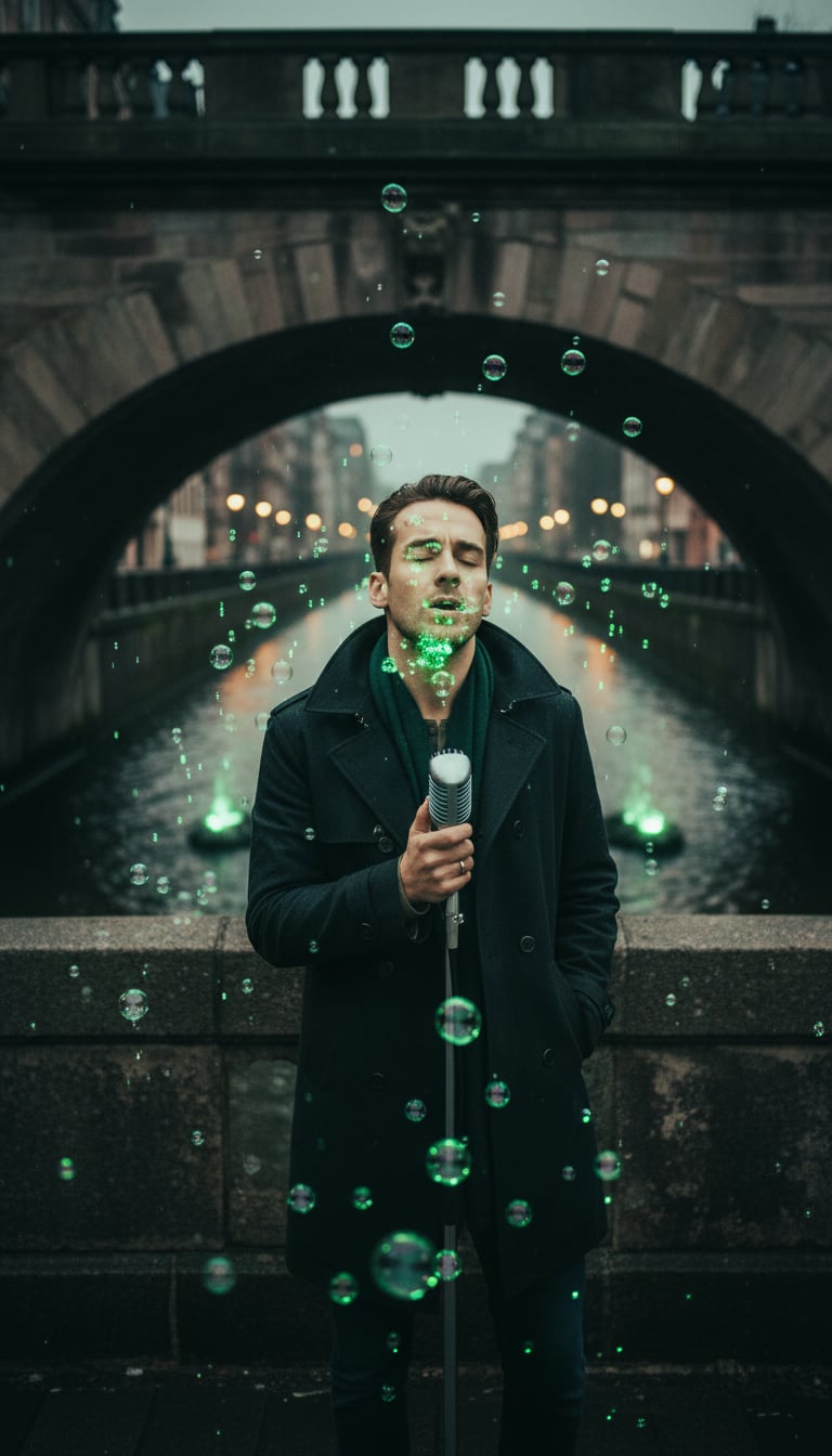 Grüne Blasen cover art