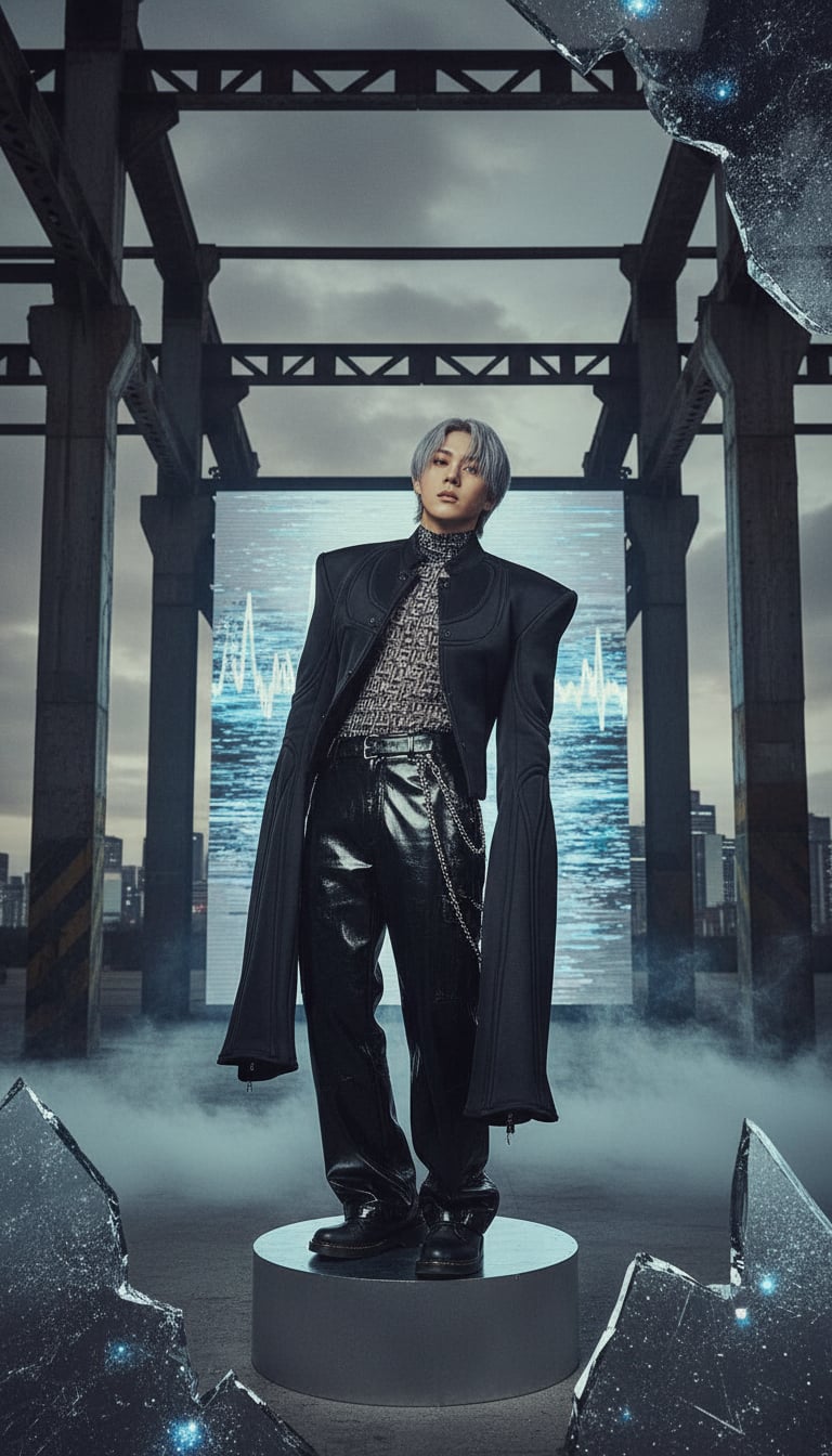 잿빛 대화창 cover art