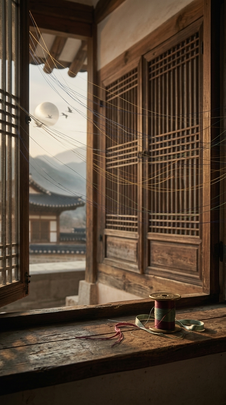 바람에 띄운 실