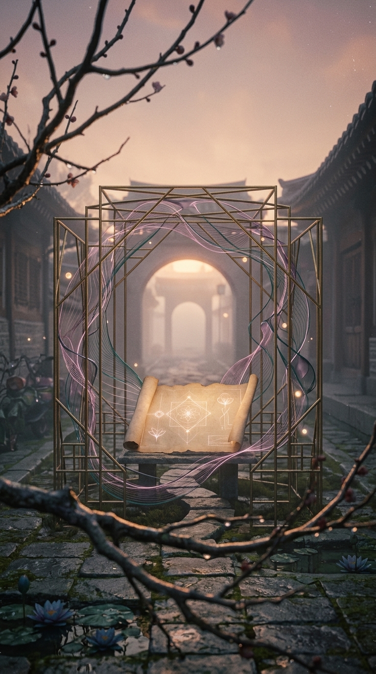 새벽 속 웃음의 설계