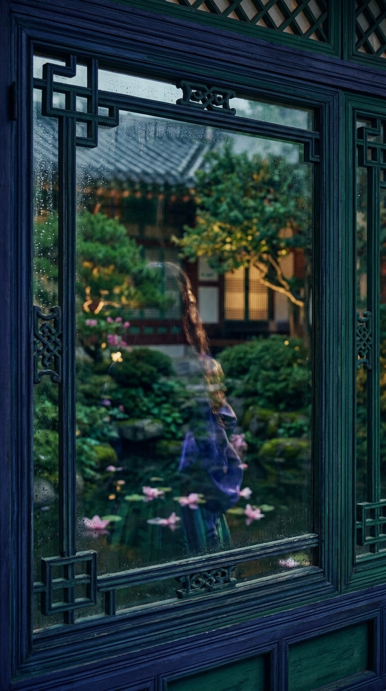 유리창 너머의 나