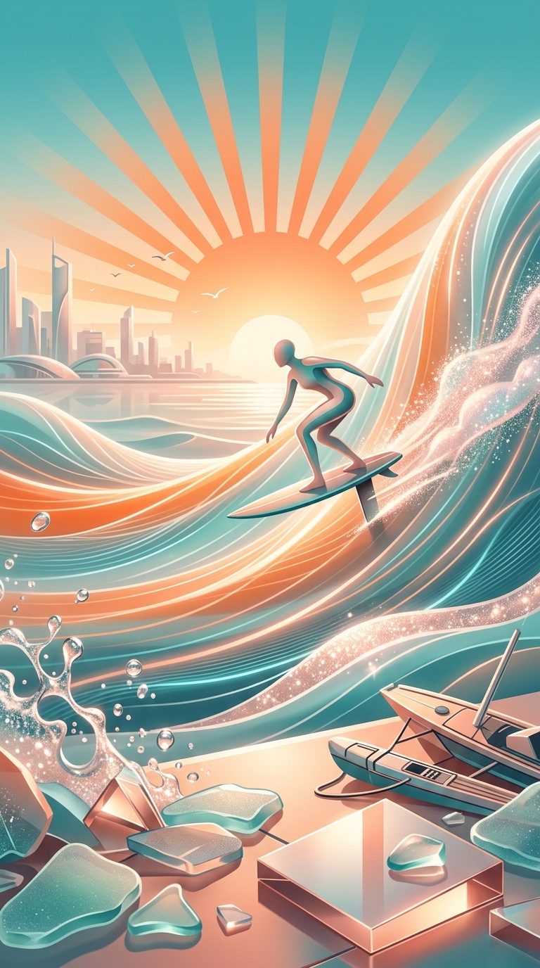 새로운 물결 위