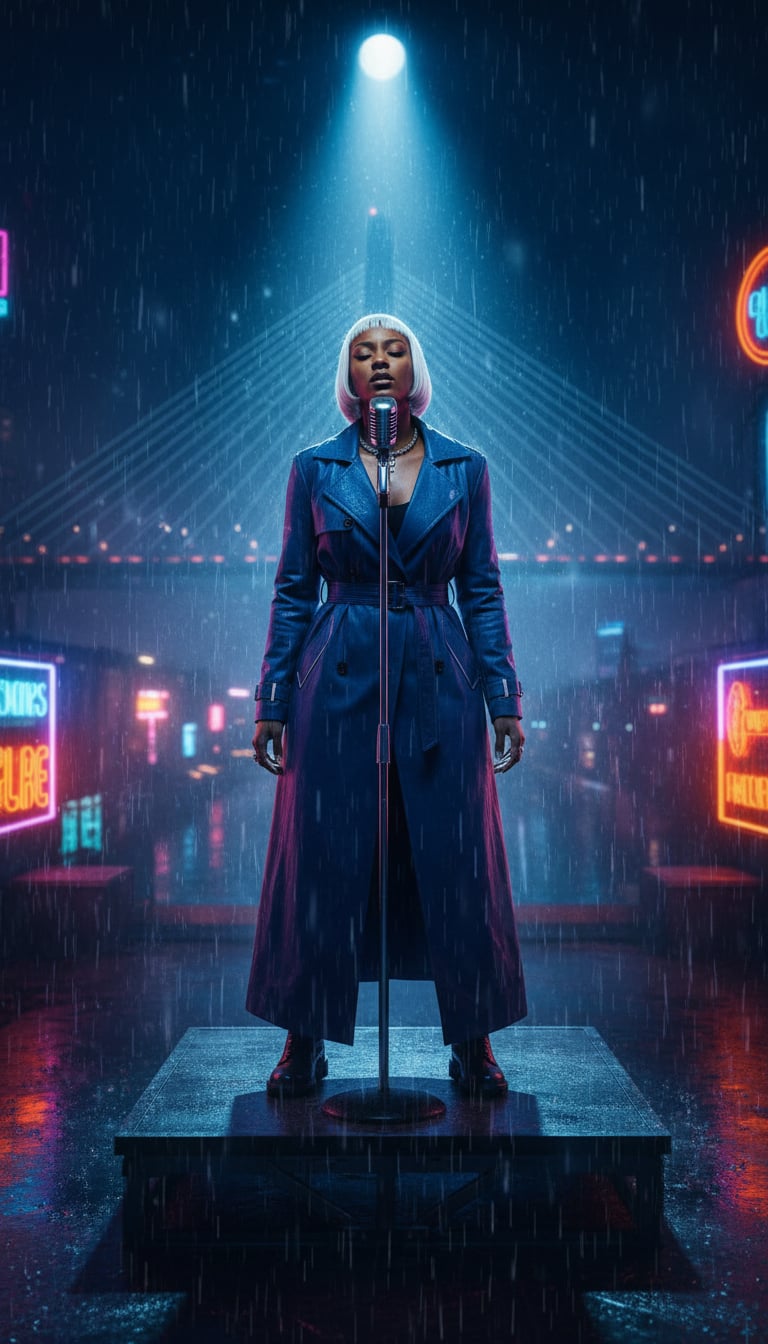 KÖHLBRANDBRÜCKE, NACHTS