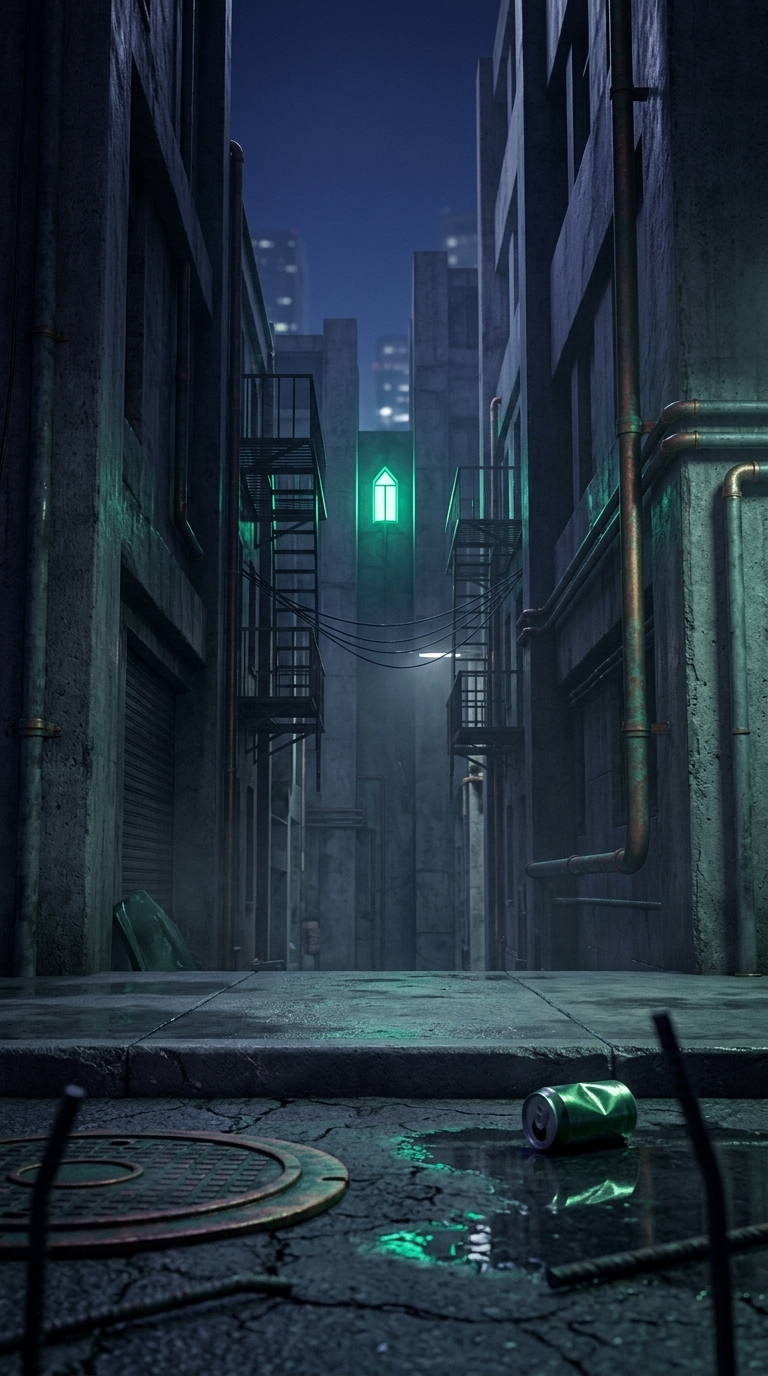 시멘트 위로 뜬 별