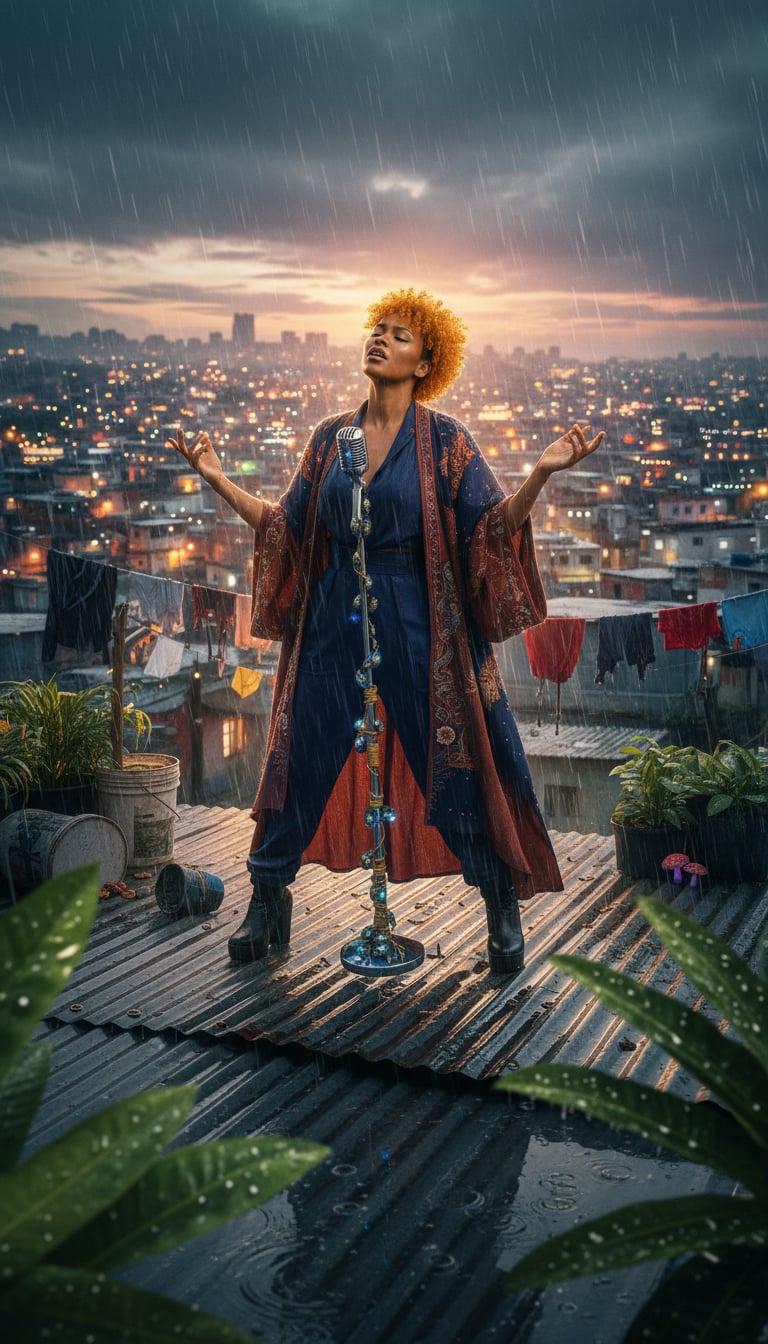 Céu de Laje cover art