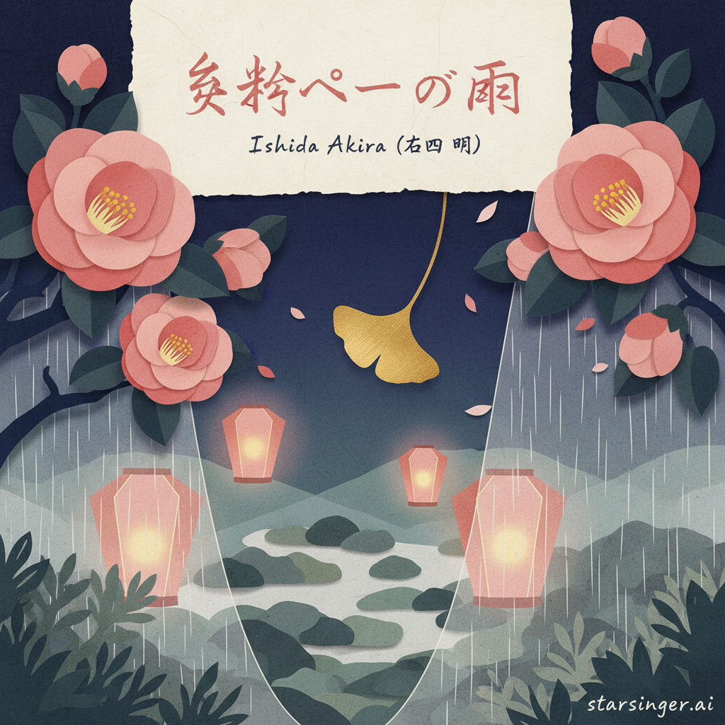 最終ページの雨