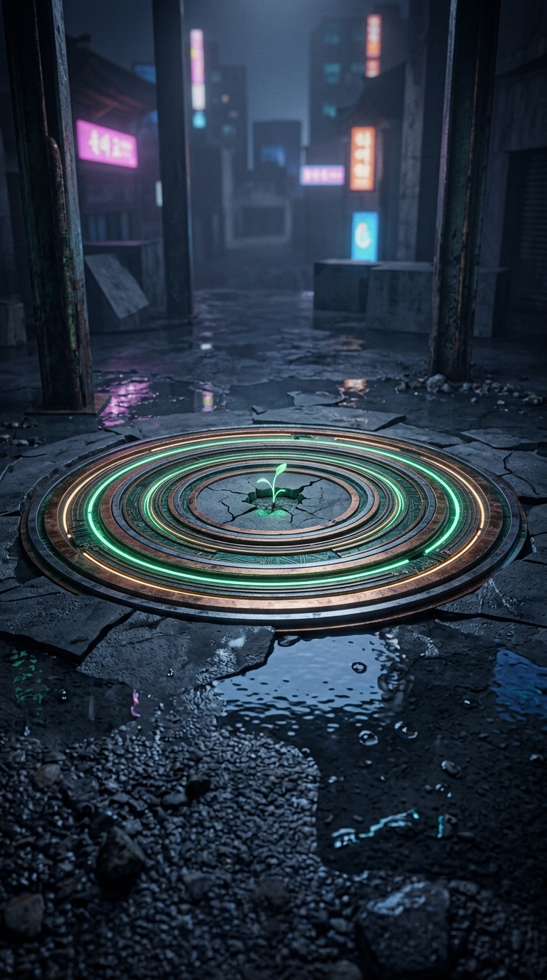 시멘트 위 나이테