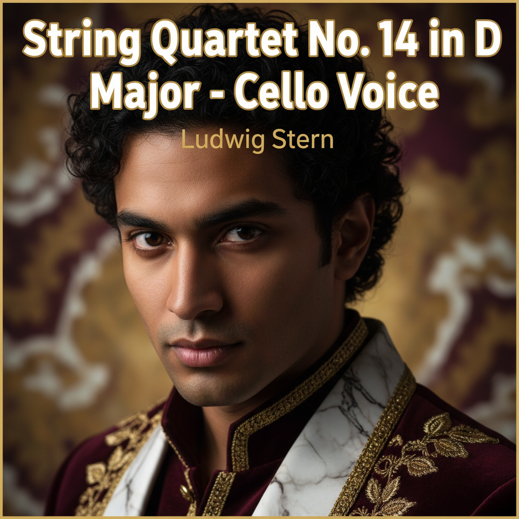 String Quartet No. 14 in D Major - Cello Voice