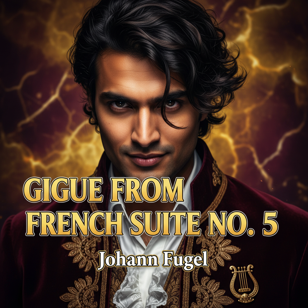 Gigue from French Suite No. 5