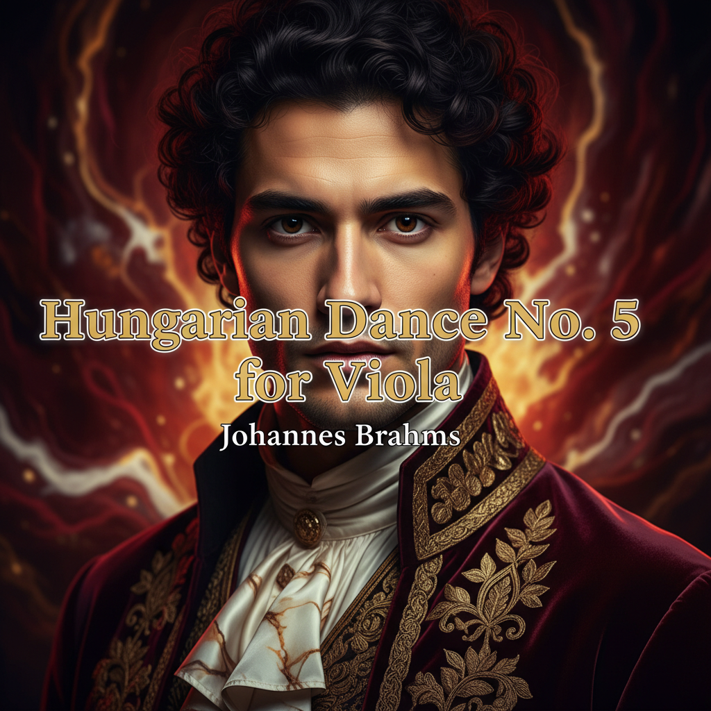 Hungarian Dance No. 5 for Viola