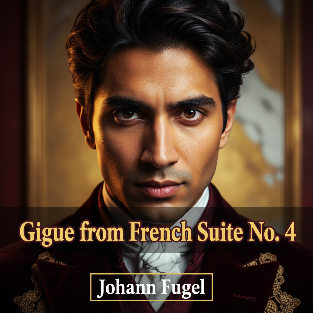 Gigue from French Suite No. 4